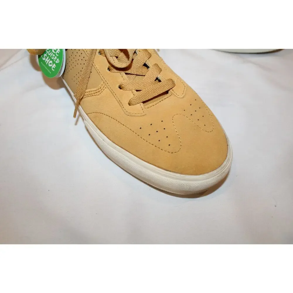 NIB‎ MEN'S ETNIES WINDROW SKATE SUEDE TAN SNEAKERS SZ 11.5